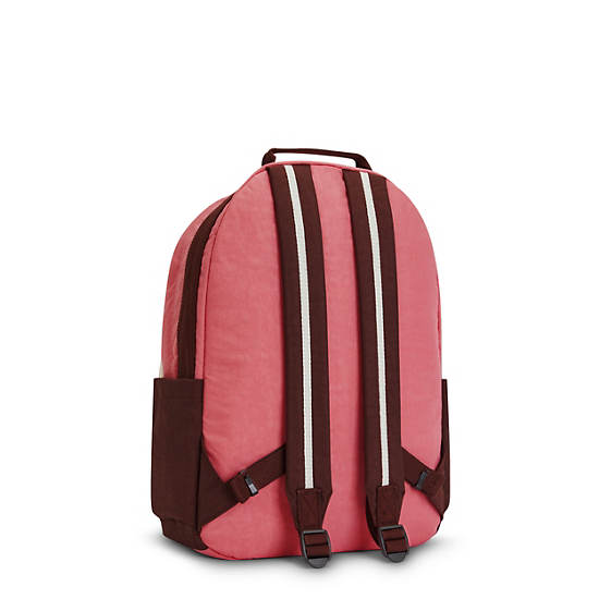 Kipling Damien Large Backpack Laptop Táska Rózsaszín | HU 1632RV